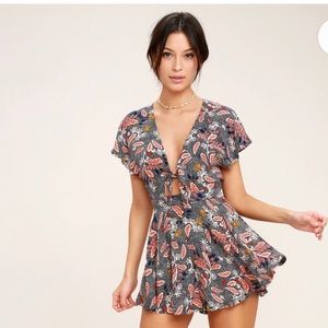 Print Romper - Summer Clothes
